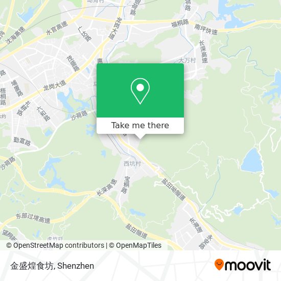 金盛煌食坊 map