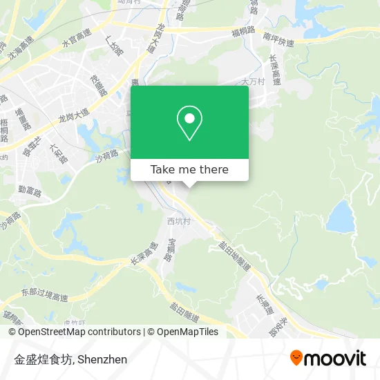 金盛煌食坊 map
