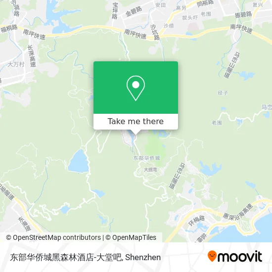 东部华侨城黑森林酒店-大堂吧 map
