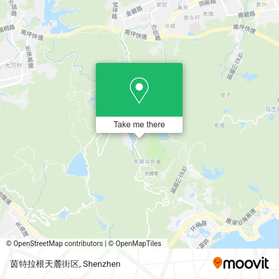 茵特拉根天麓街区 map