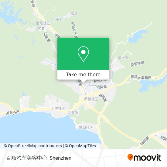 百顺汽车美容中心 map