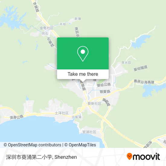 深圳市葵涌第二小学 map