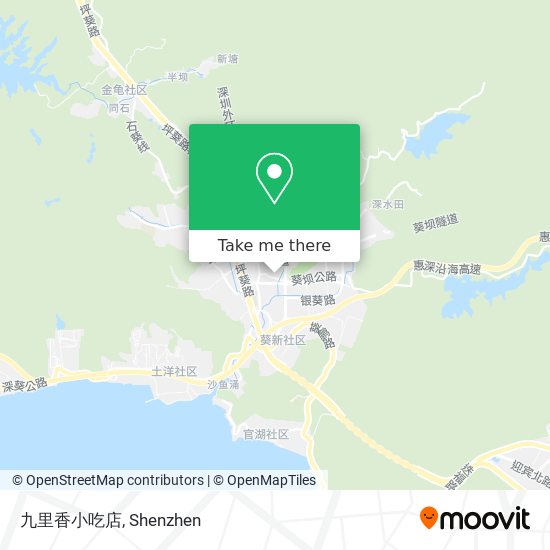 九里香小吃店 map
