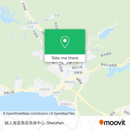 丽人海棠美容美体中心 map