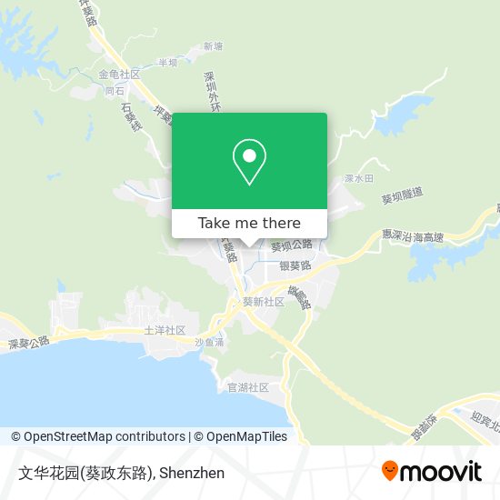 文华花园(葵政东路) map