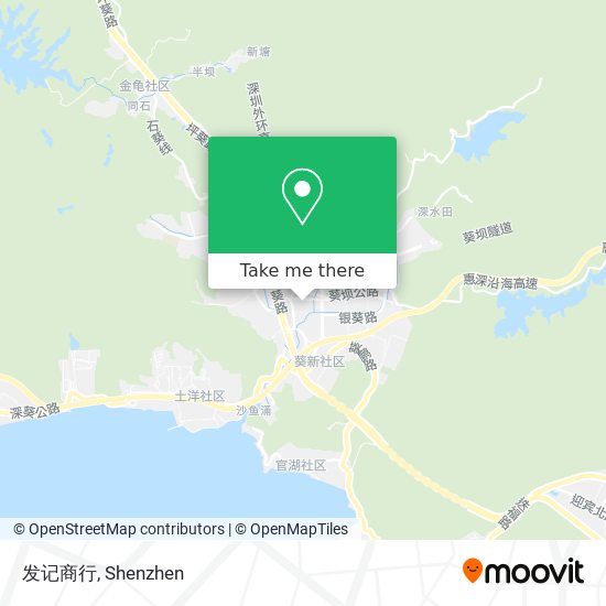 发记商行 map