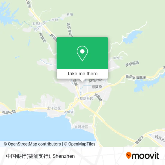 中国银行(葵涌支行) map