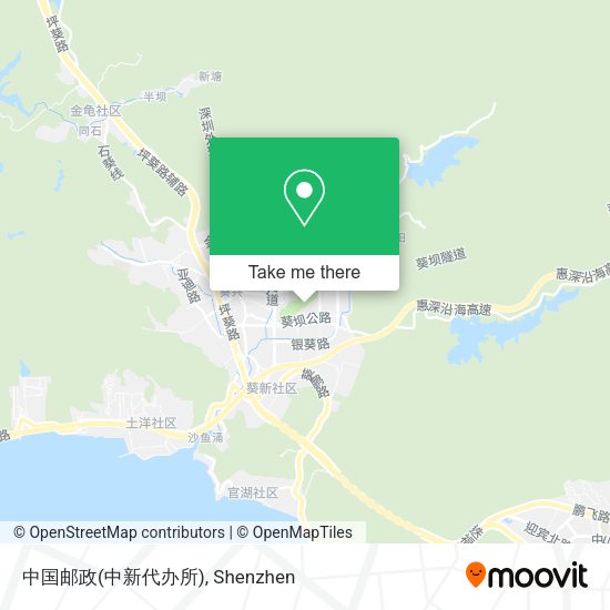 中国邮政(中新代办所) map