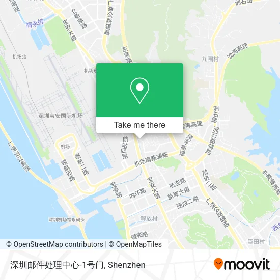 深圳邮件处理中心-1号门 map