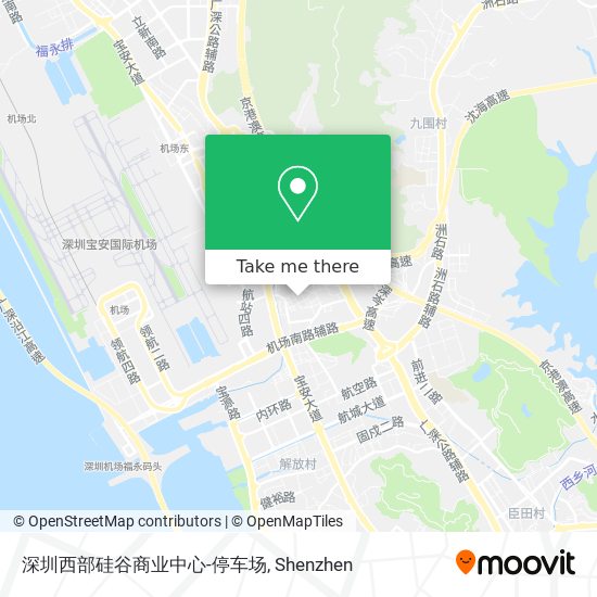 深圳西部硅谷商业中心-停车场 map