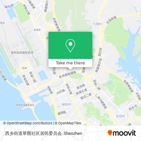西乡街道草围社区居民委员会 map