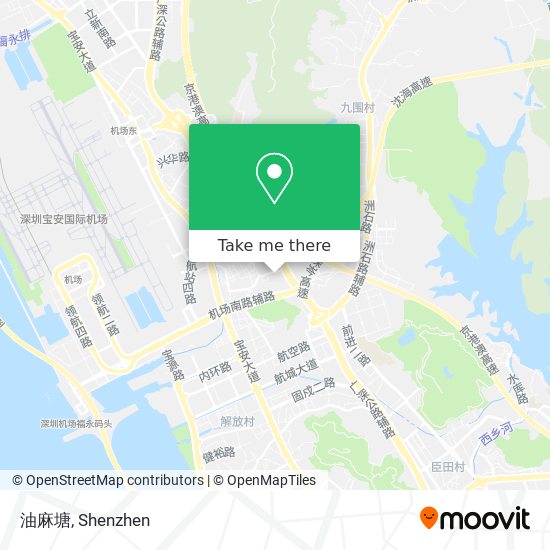 油麻塘 map