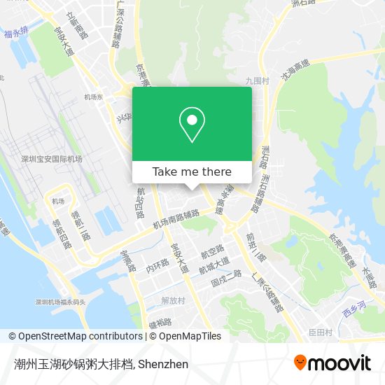 潮州玉湖砂锅粥大排档 map