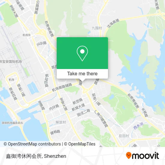 鑫御湾休闲会所 map
