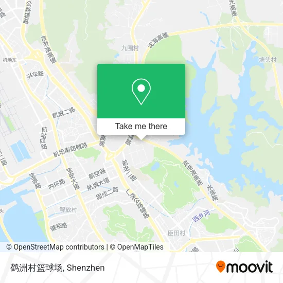 鹤洲村篮球场 map