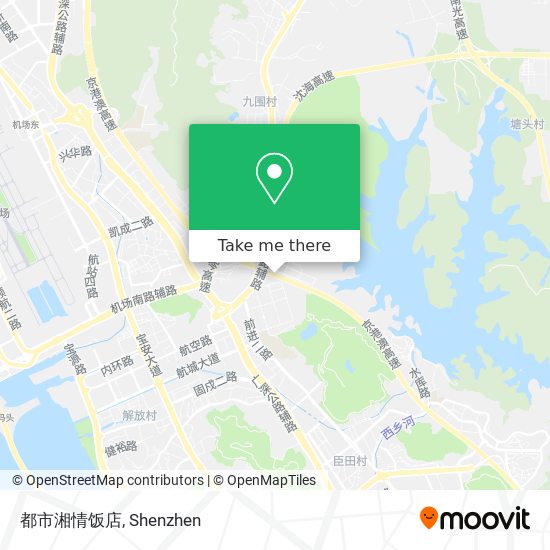 都市湘情饭店 map