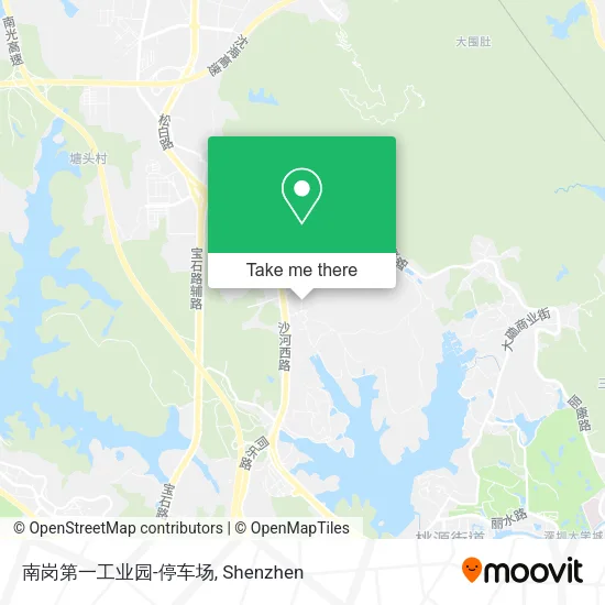 南岗第一工业园-停车场 map