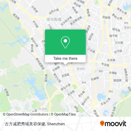古方减肥秀域美容保健 map