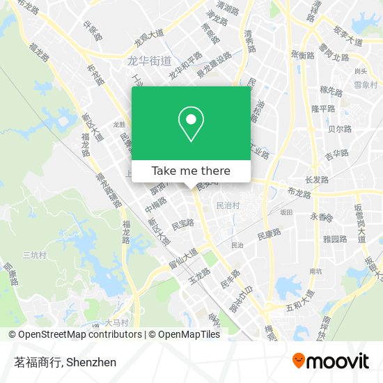 茗福商行 map