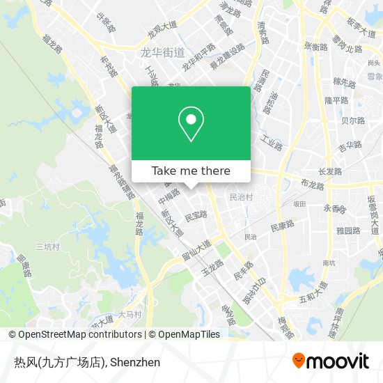 热风(九方广场店) map