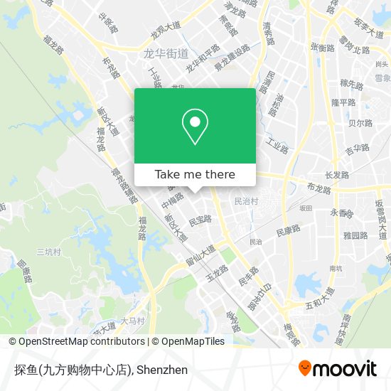 探鱼(九方购物中心店) map