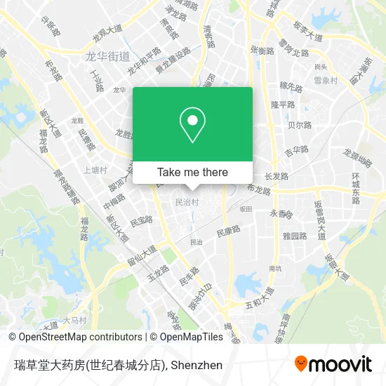 瑞草堂大药房(世纪春城分店) map