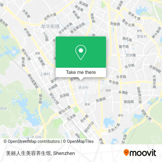 美丽人生美容养生馆 map