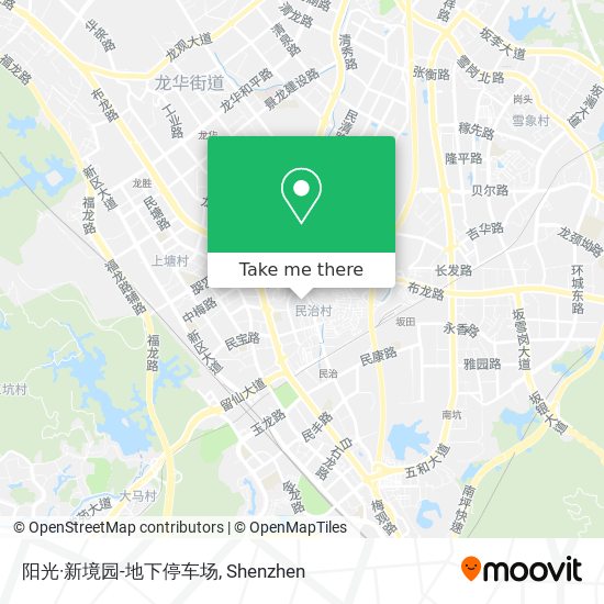 阳光·新境园-地下停车场 map