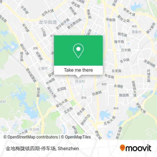 金地梅陇镇四期-停车场 map