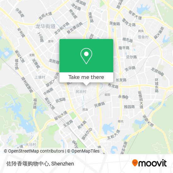 佐阾香颂购物中心 map