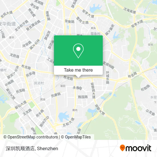 深圳凯顺酒店 map