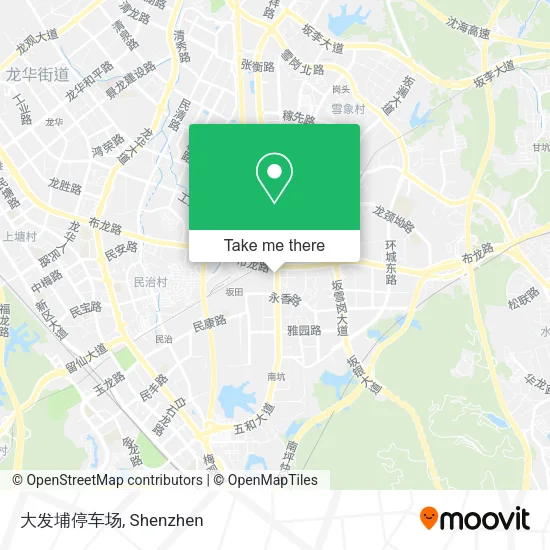 大发埔停车场 map