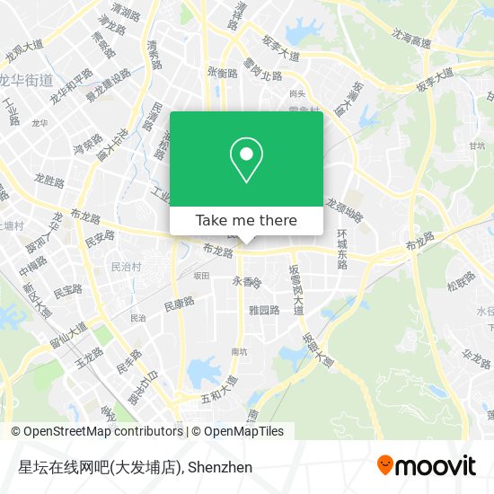 星坛在线网吧(大发埔店) map