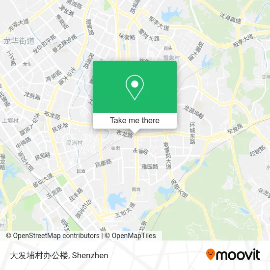 大发埔村办公楼 map