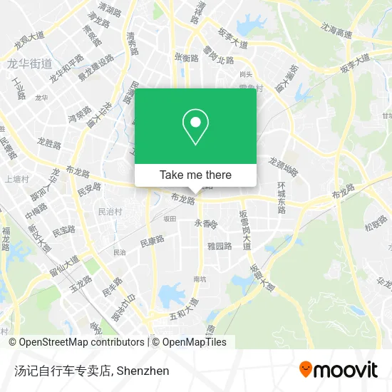汤记自行车专卖店 map