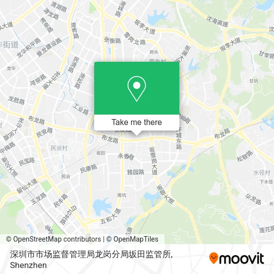 深圳市市场监督管理局龙岗分局坂田监管所 map
