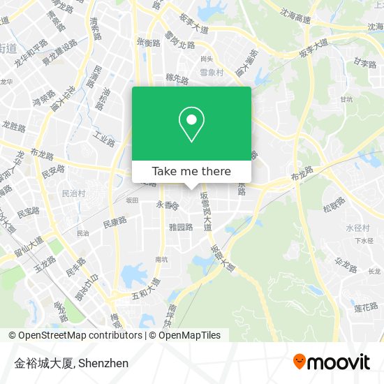 金裕城大厦 map