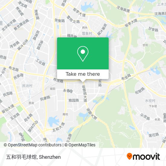 五和羽毛球馆 map