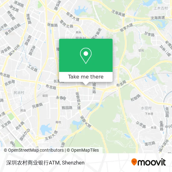 深圳农村商业银行ATM map