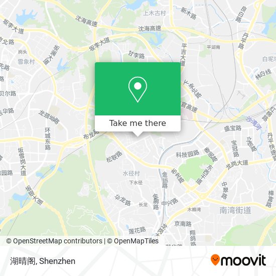 湖晴阁 map