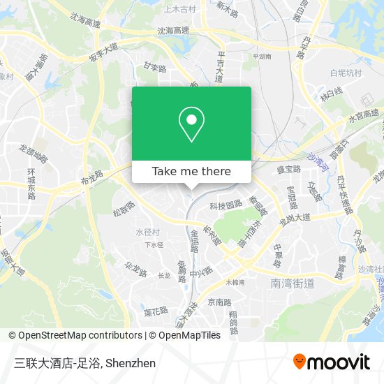 三联大酒店-足浴 map