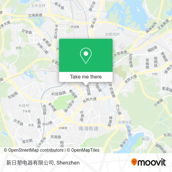 新日塑电器有限公司 map