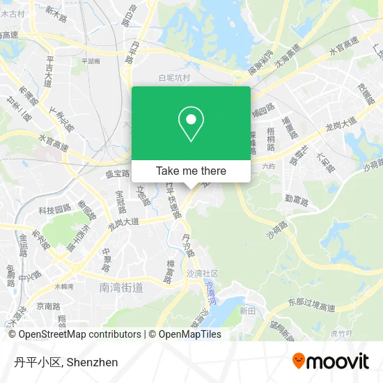 丹平小区 map