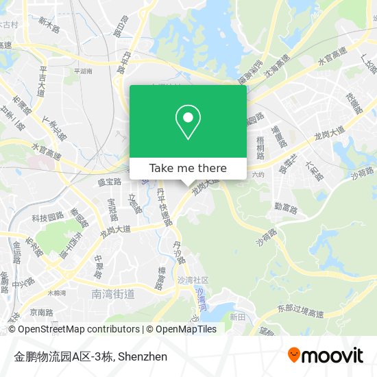 金鹏物流园A区-3栋 map