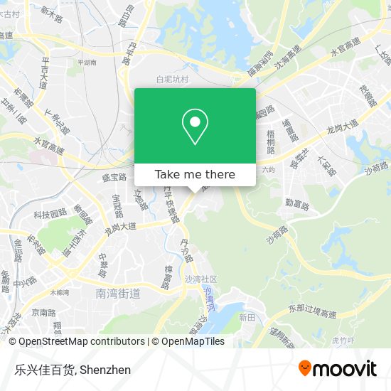 乐兴佳百货 map