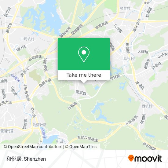 和悦居 map