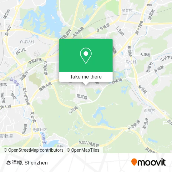 春晖楼 map