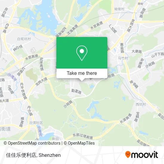 佳佳乐便利店 map