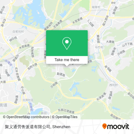 聚义通劳务派遣有限公司 map