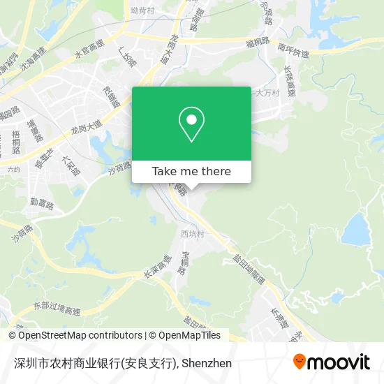 深圳市农村商业银行(安良支行) map